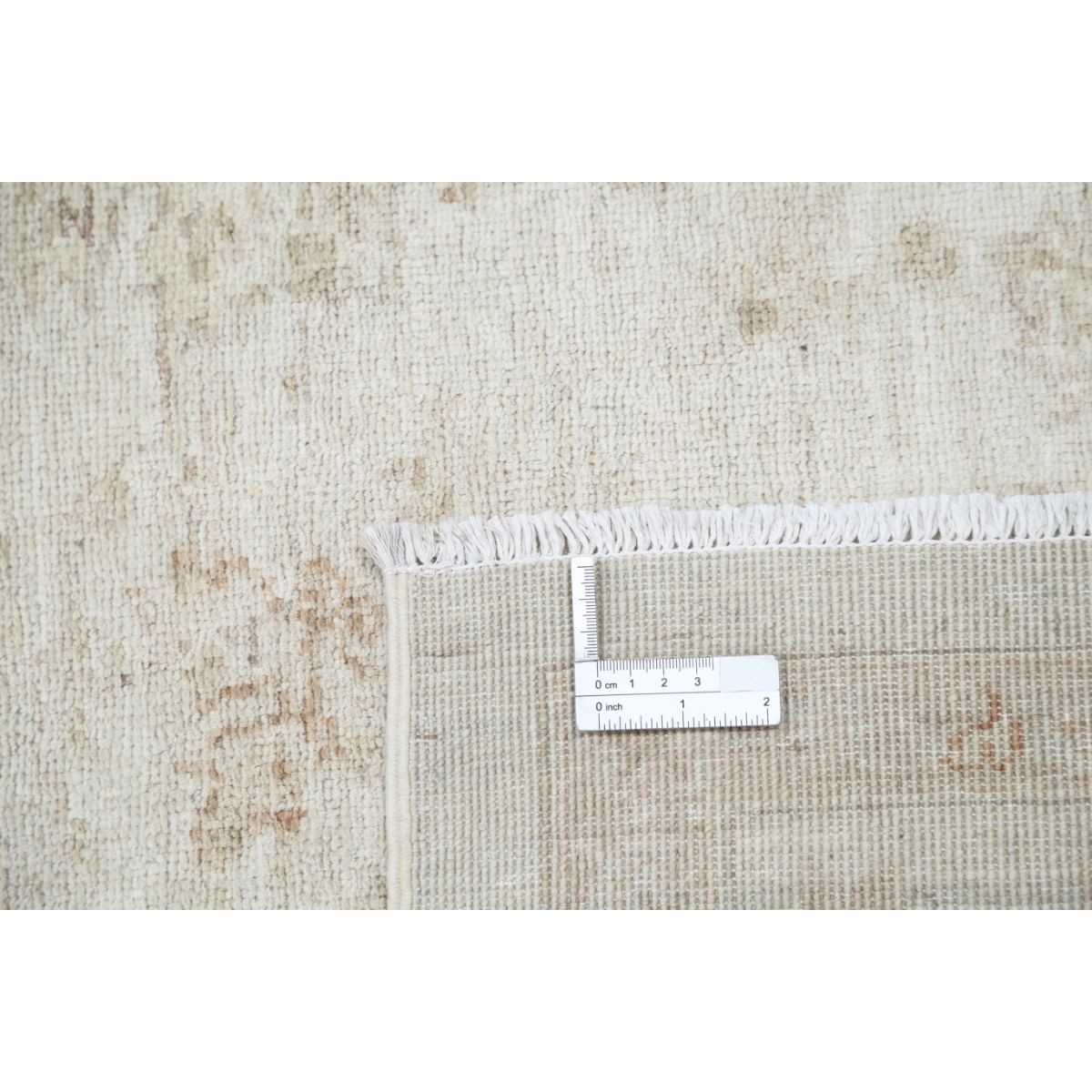 Serenity 6x7 Handmade Double Knotted Washable Wool Rug - Soft Hues