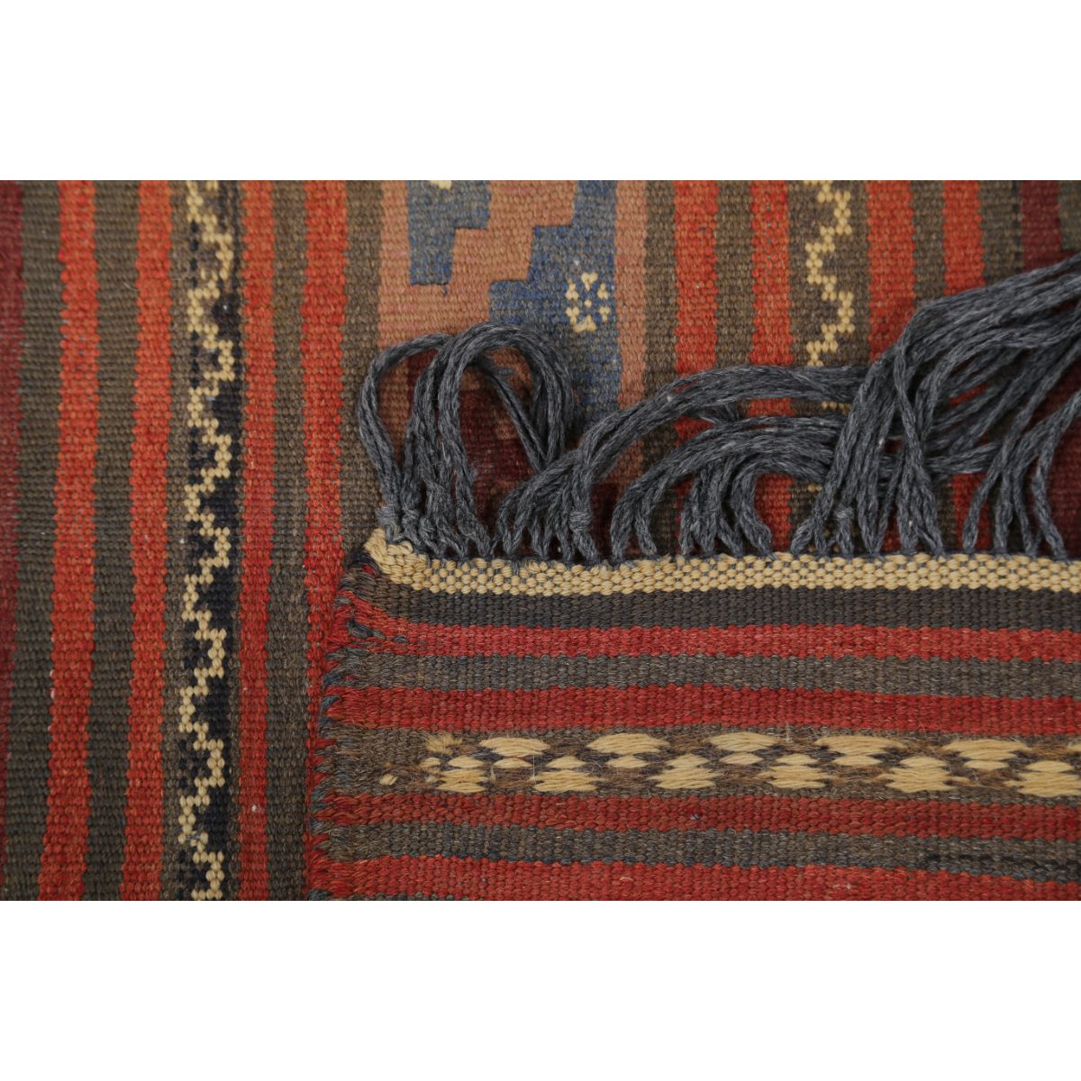 Sumak 5x7 Hand Woven Washable Wool Rug - Colorful