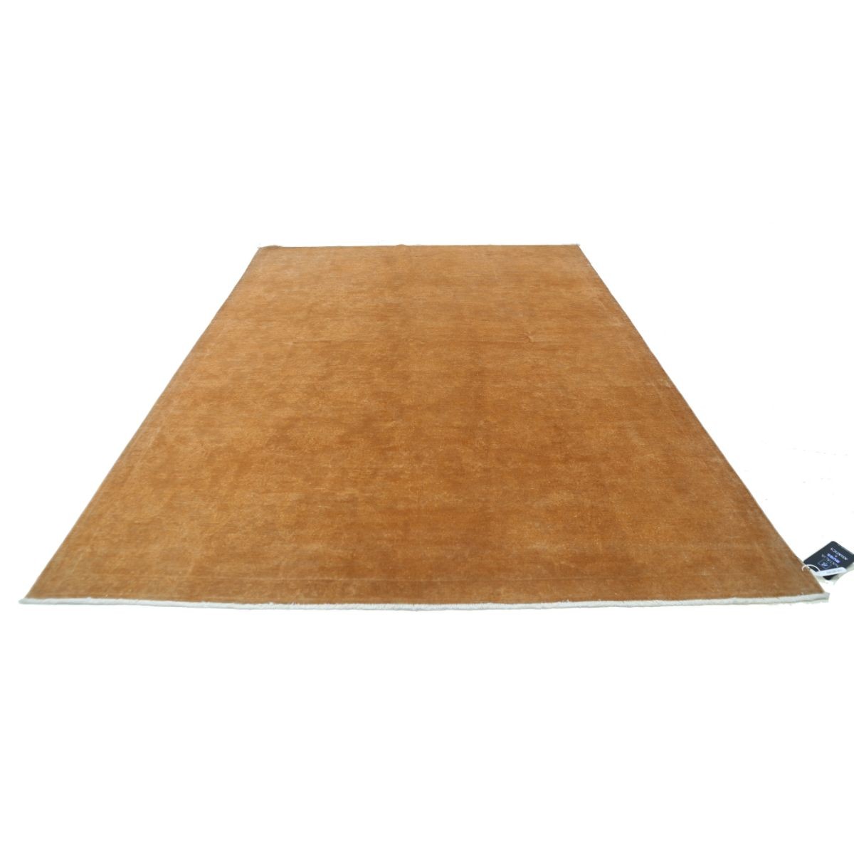 Overdye 7x10 Handmade Double Knotted Washable Wool Rug - Monochormatic