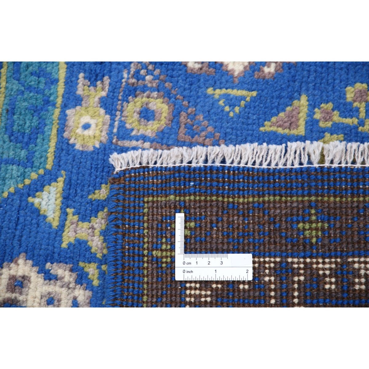 Revival 5x7 Handmade Double Knotted Washable Wool Rug - Colorful