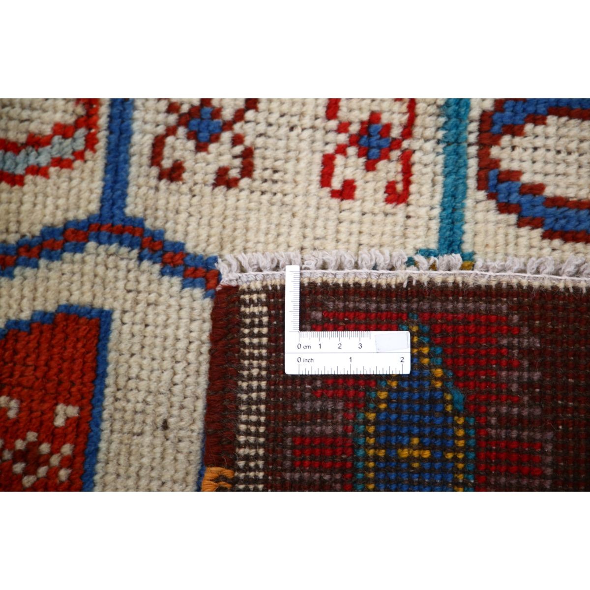 Revival 3x5 Handmade Double Knotted Washable Wool Rug - Colorful