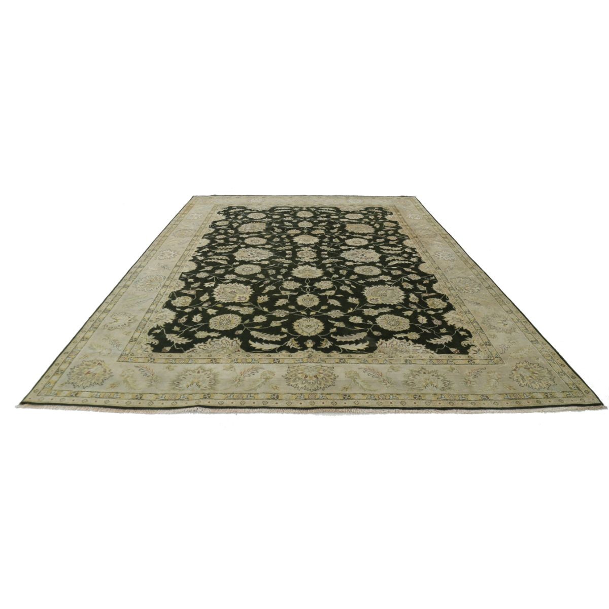 Ziegler 9x12 Handmade Double Knotted Washable Wool Rug - Colorful