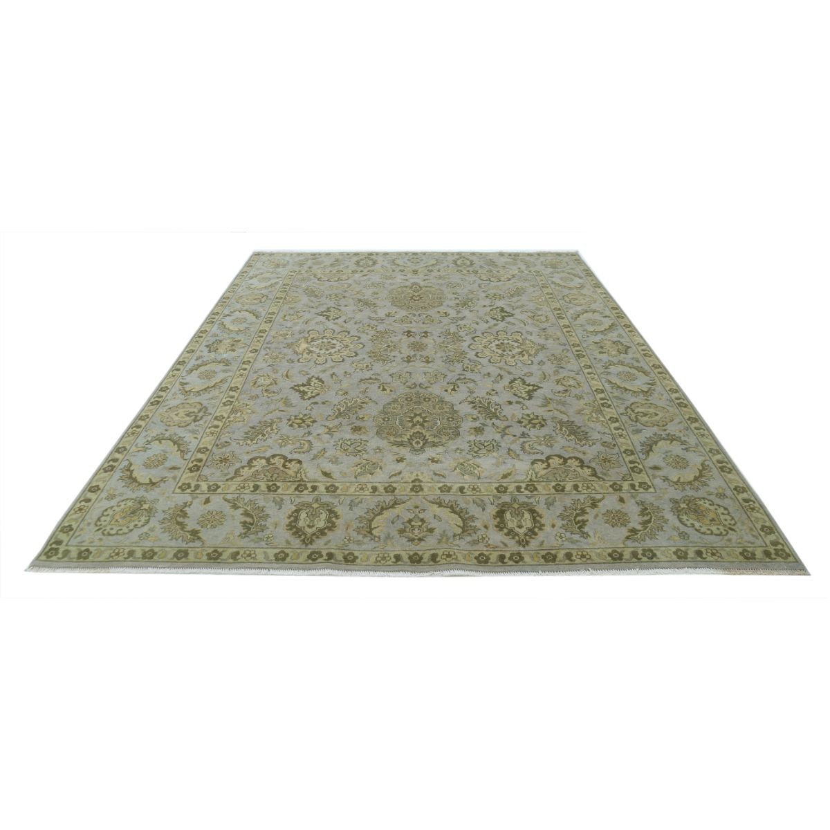 Ziegler 8x10 Handmade Double Knotted Washable Wool Rug - Colorful