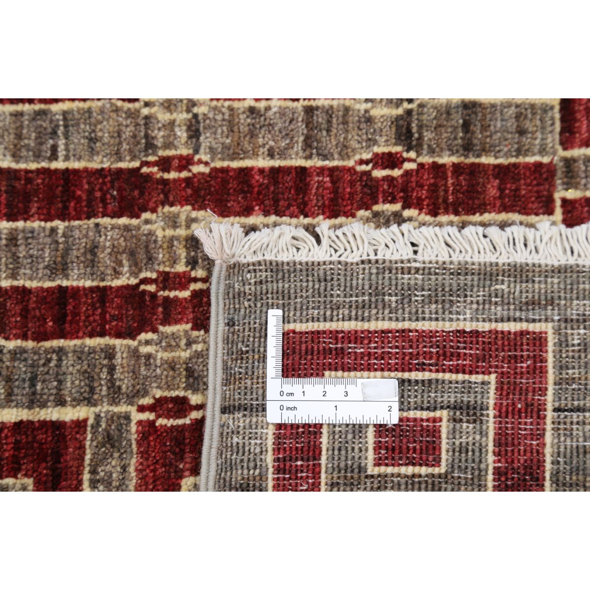 Modcar 8x10 Handmade Double Knotted Washable Wool Rug - Colorful