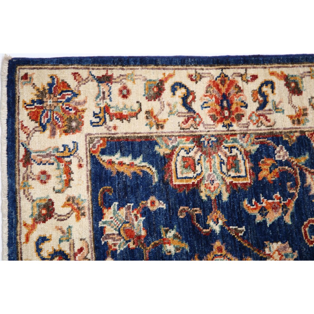 Ziegler 3x8 Handmade Double Knotted Washable Wool Runner - Colorful