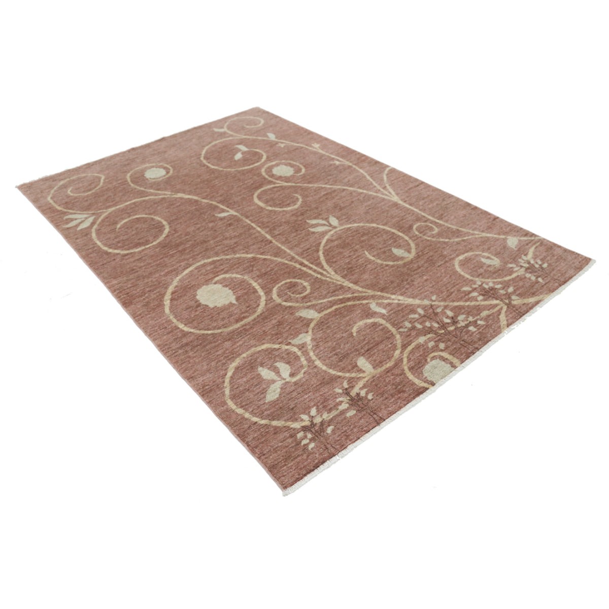 Modcar 5x8 Handmade Double Knotted Washable Wool Rug - Colorful