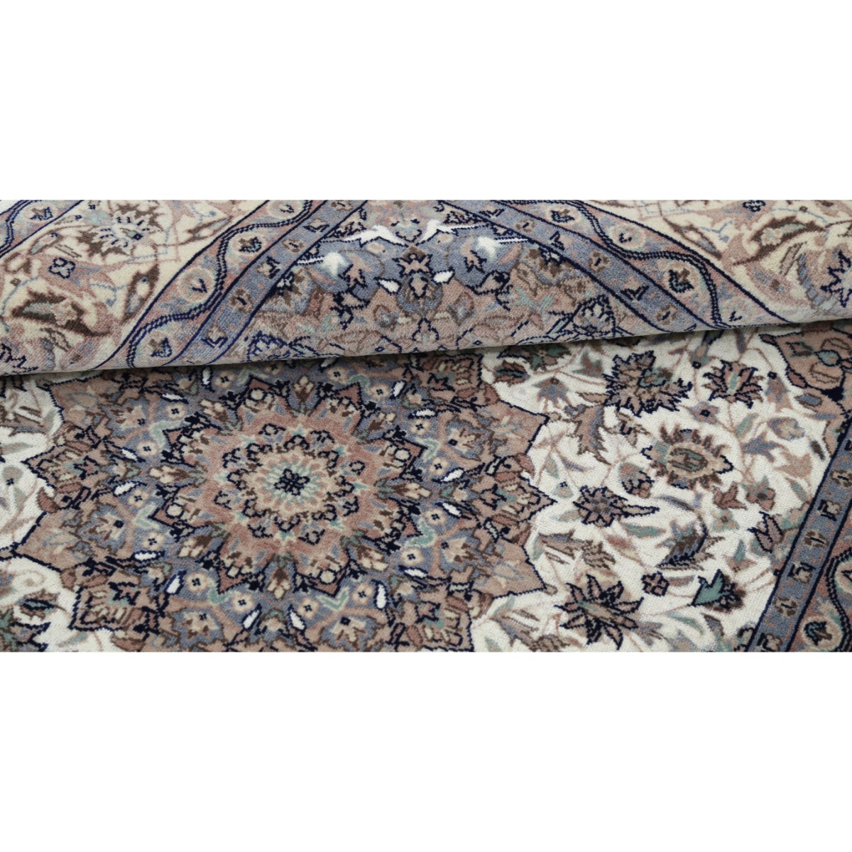 Heritage 4x6 Handmade Double Knotted Washable Wool Rug - Colorful