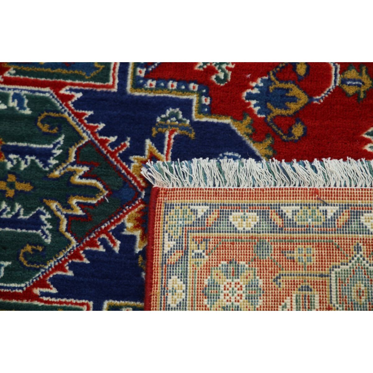Gulshan 4x6 Powered-Loomed Washable Wool Rug - Colorful