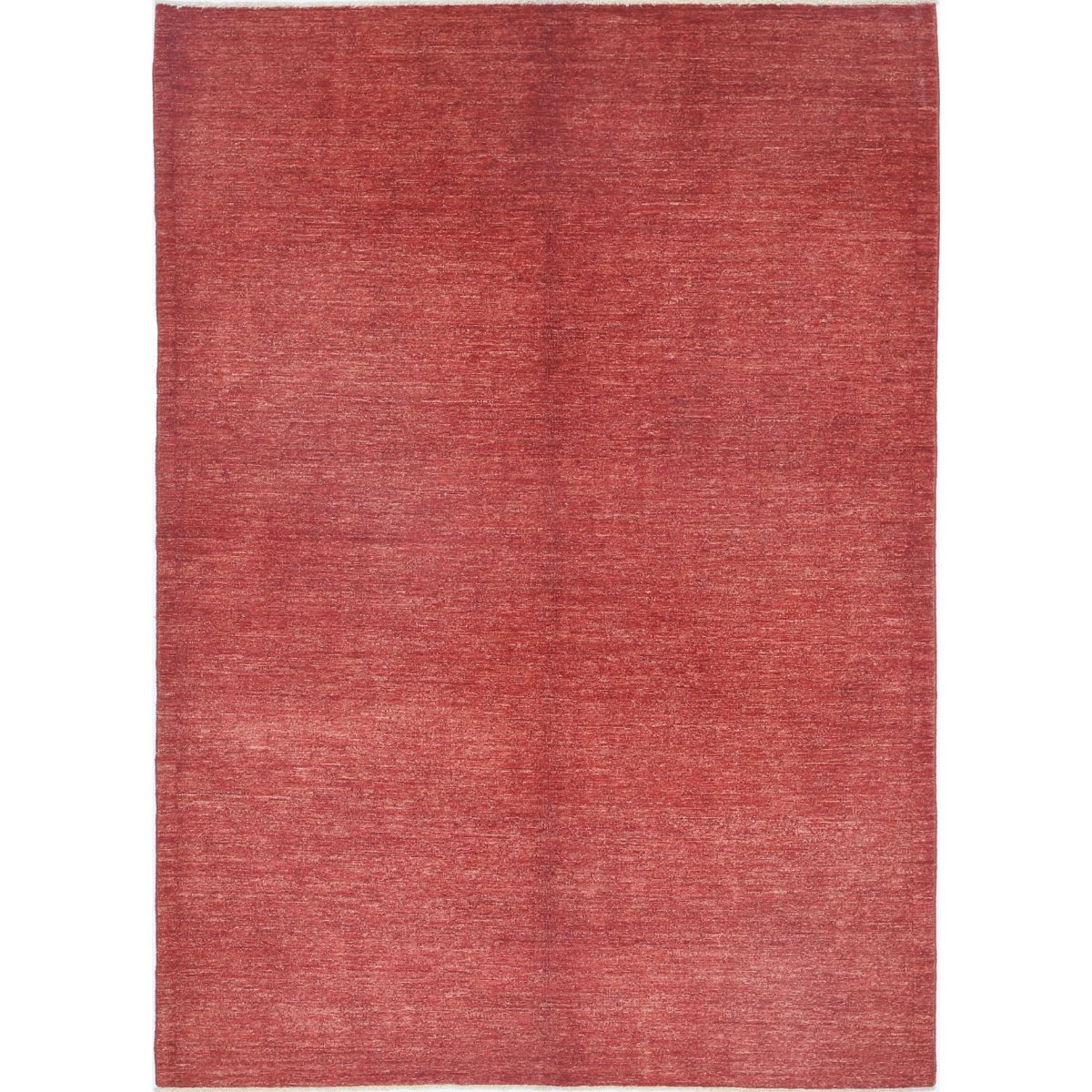 Overdye 6x8 Handmade Double Knotted Washable Wool Rug - Colorful