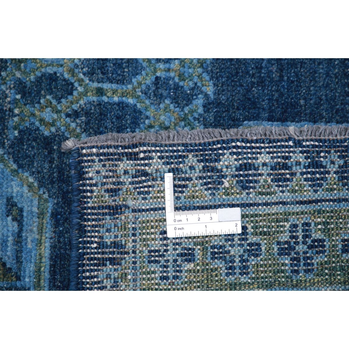 Revival 7x10 Handmade Double Knotted Washable Wool Rug - Colorful