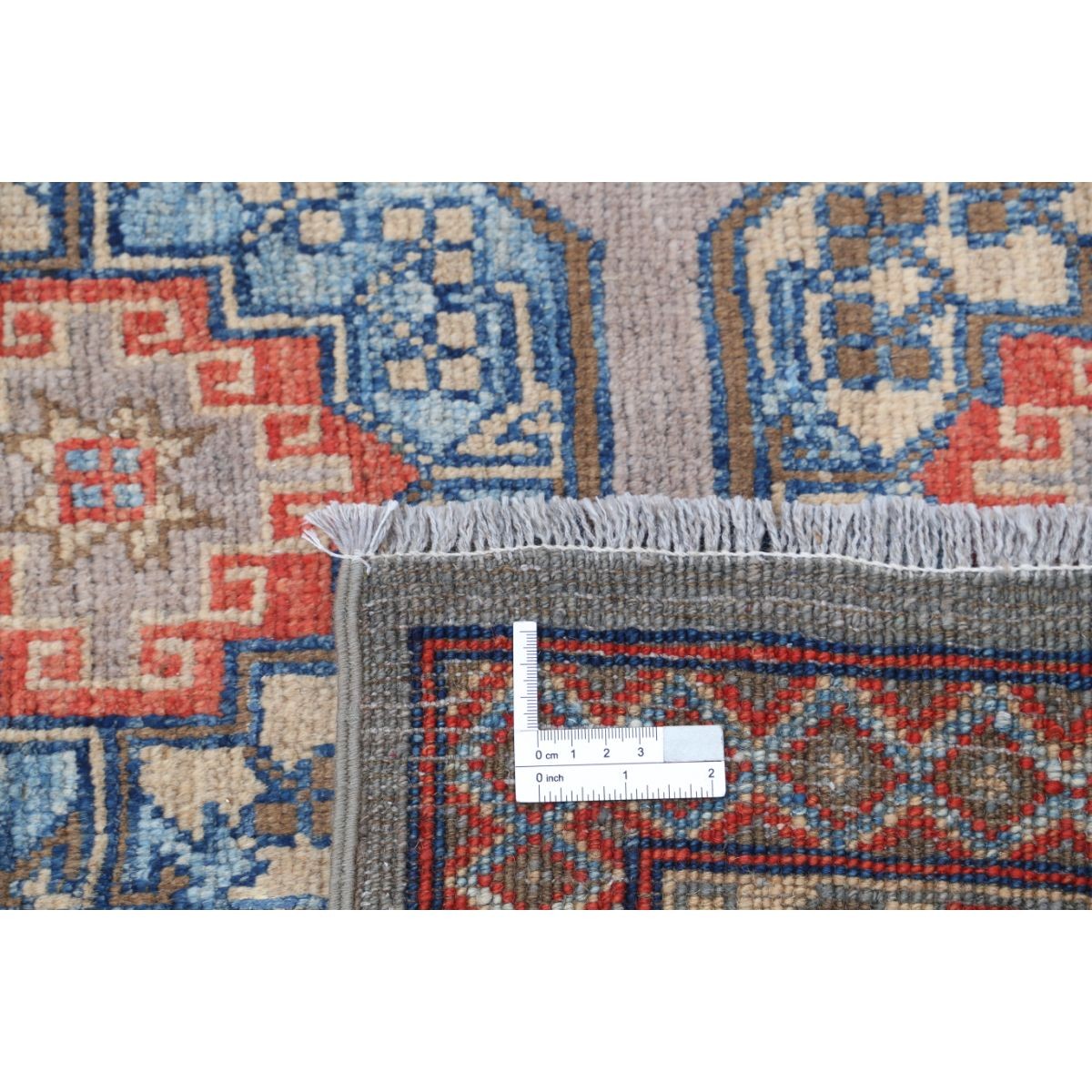 Revival 8x10 Handmade Double Knotted Washable Wool Rug - Colorful
