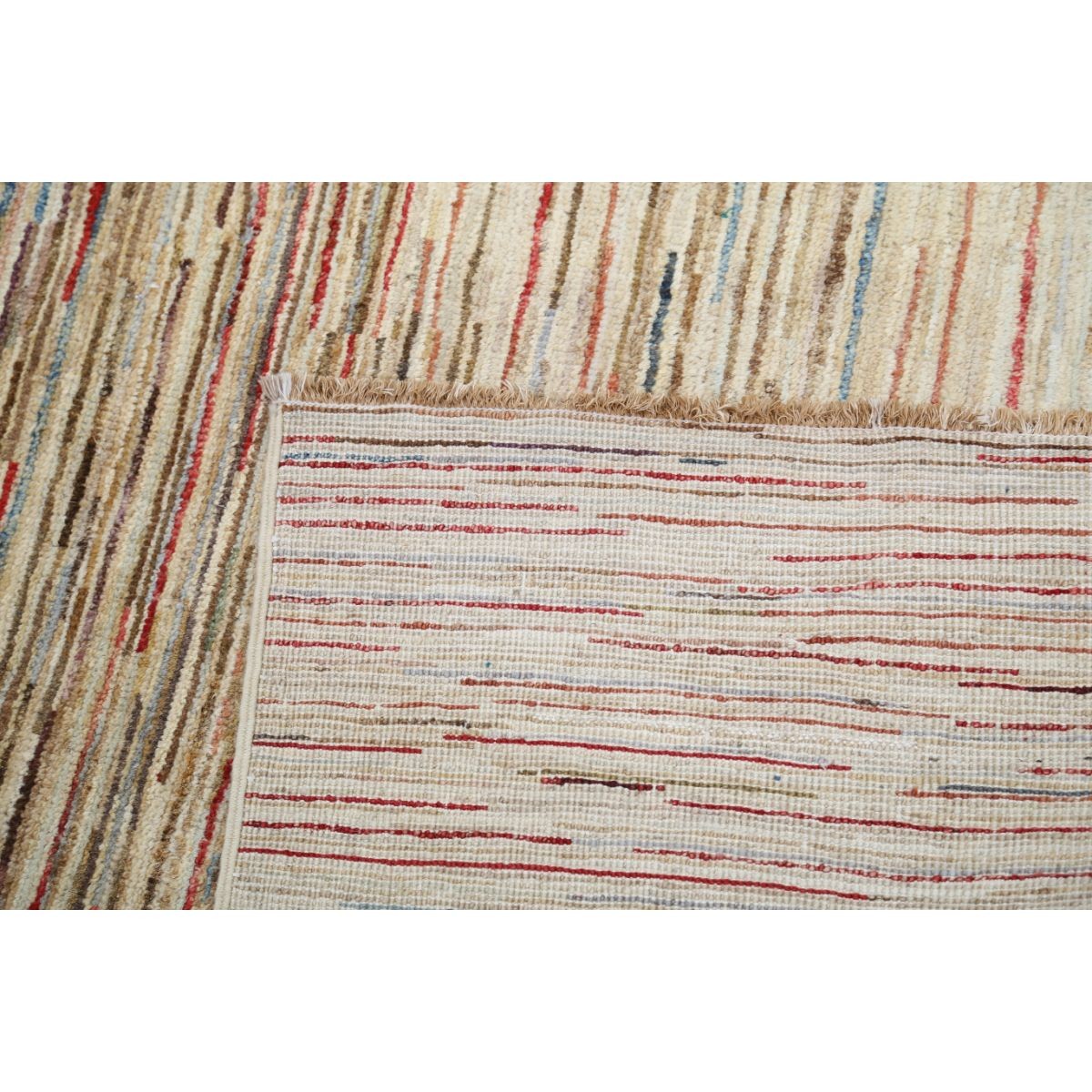 Modcar 6x10 Handmade Double Knotted Washable Wool Rug - Colorful