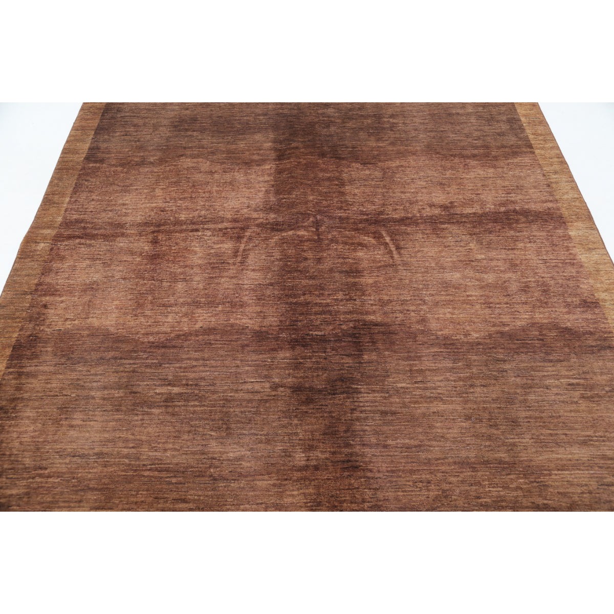 Modcar 7x8 Handmade Double Knotted Washable Wool Rug - Colorful