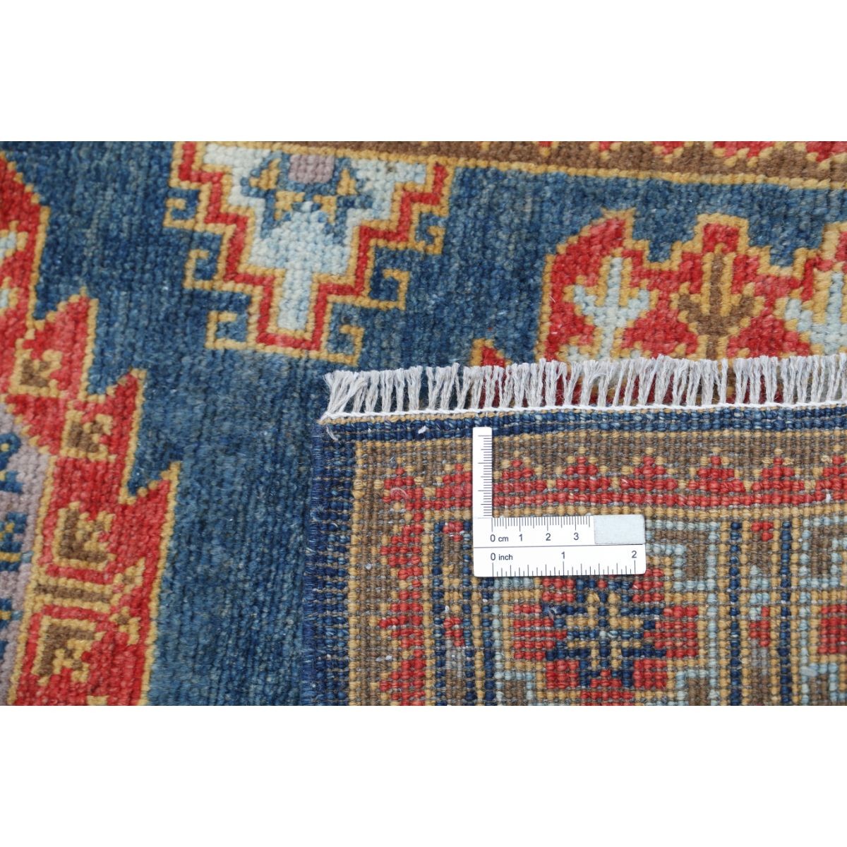 Revival 2x3 Handmade Double Knotted Washable Wool Rug - Colorful