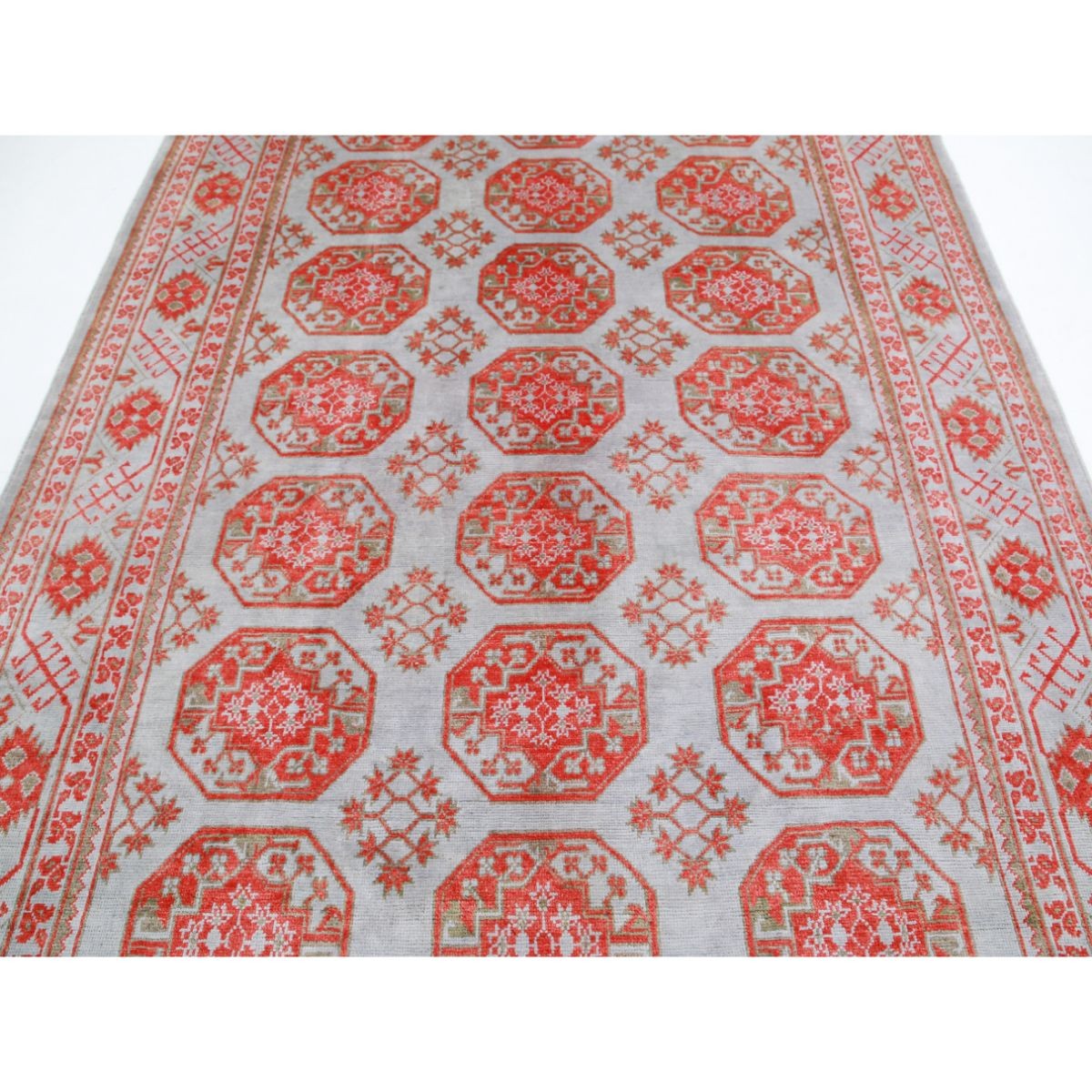Revival 7x10 Handmade Double Knotted Washable Wool Rug - Colorful