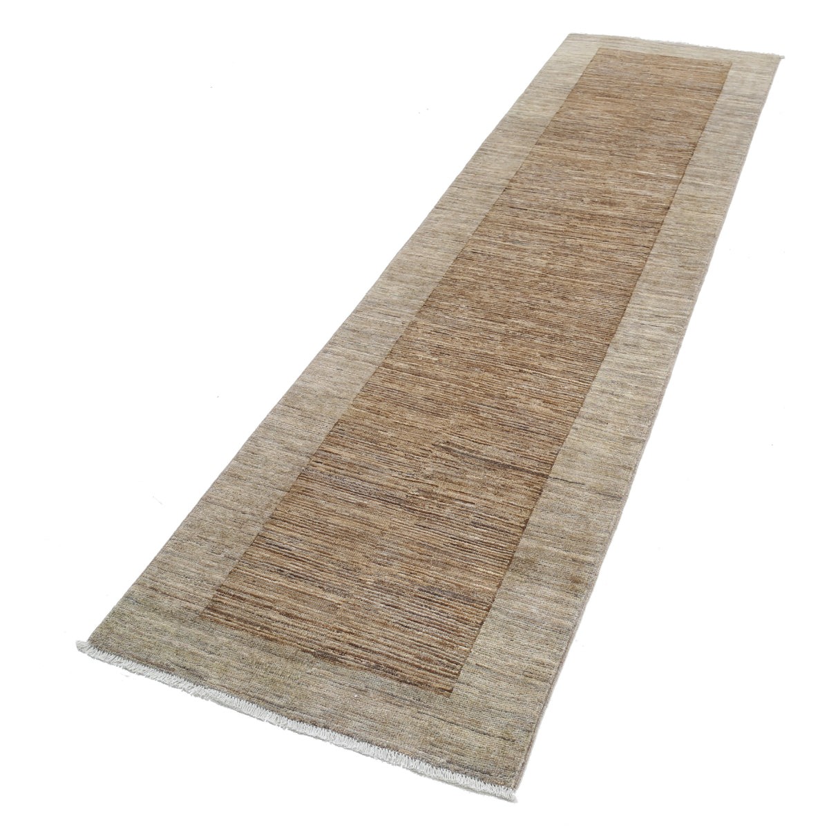 Modcar 3x9 Handmade Double Knotted Washable Wool Runner - Colorful