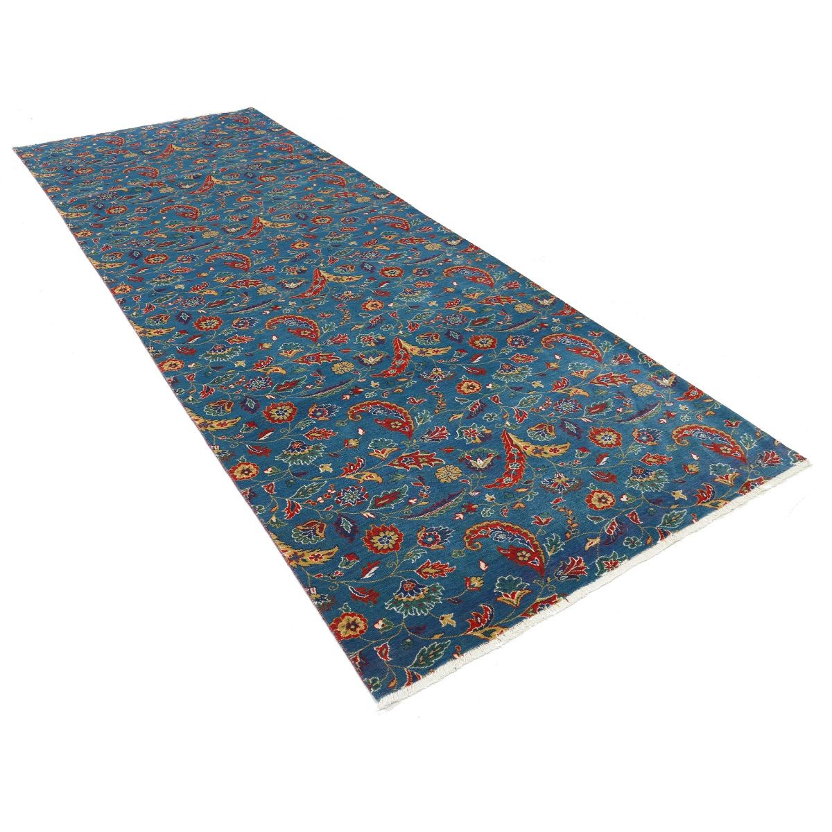 Gulshan 5x13 Machine-Made Washable Wool Runner - Colorful