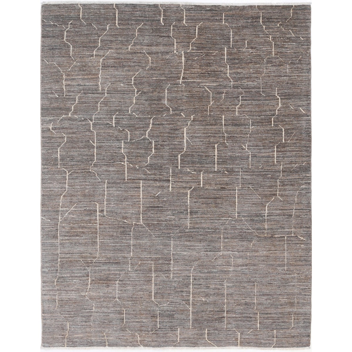Modcar 5x6 Handmade Double Knotted Washable Wool Rug - Colorful