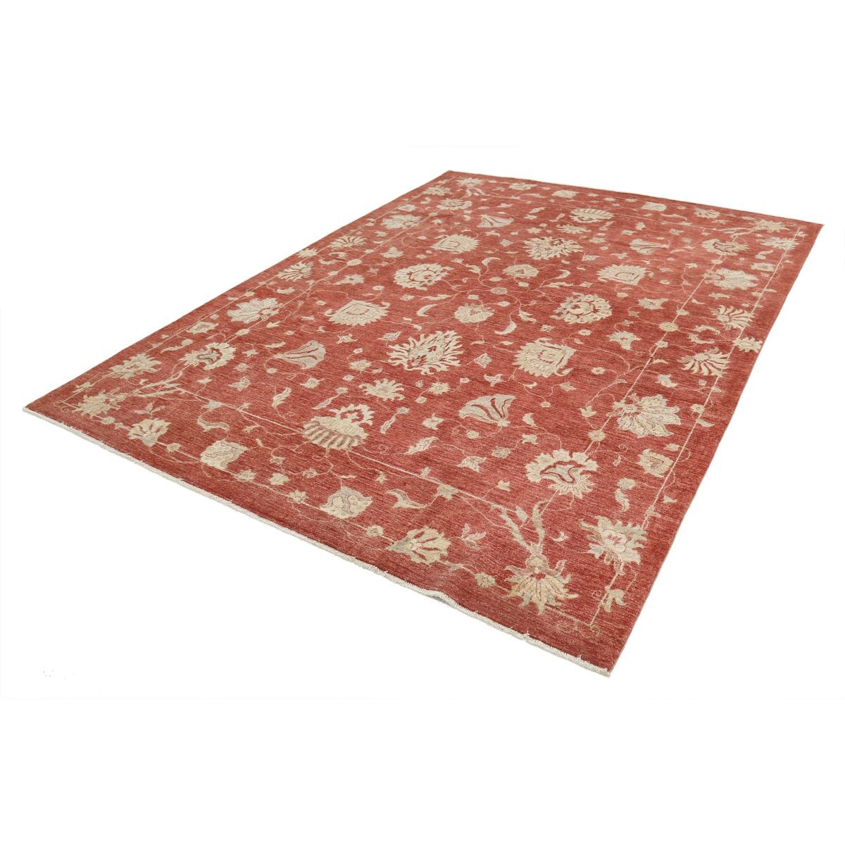 Ziegler 8x11 Handmade Double Knotted Washable Wool Rug - Colorful