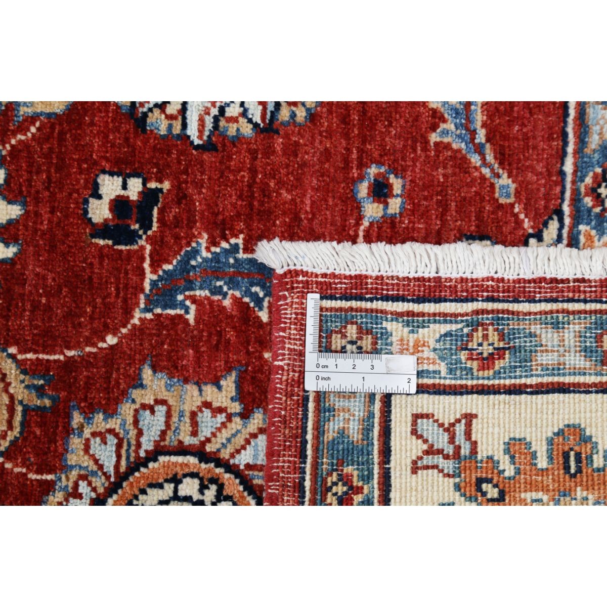 Ziegler 6x8 Handmade Double Knotted Washable Wool Rug - Colorful