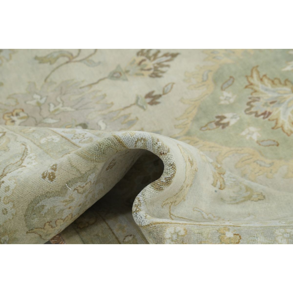 Ziegler 9x12 Handmade Double Knotted Washable Wool Rug - Colorful