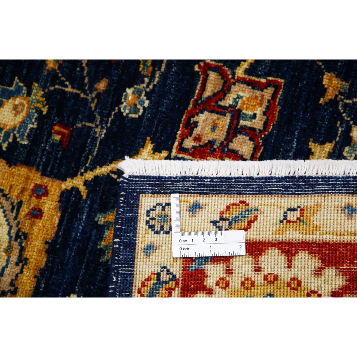 Ziegler 6x8 Handmade Double Knotted Washable Wool Rug - Colorful