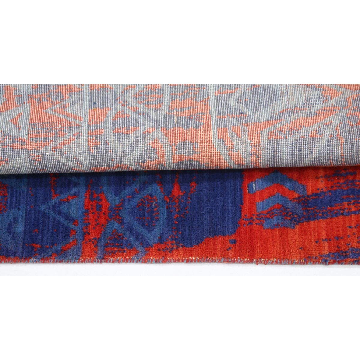 Dhanak 4x6 Powered-Loomed Washable Wool Rug - Colorful