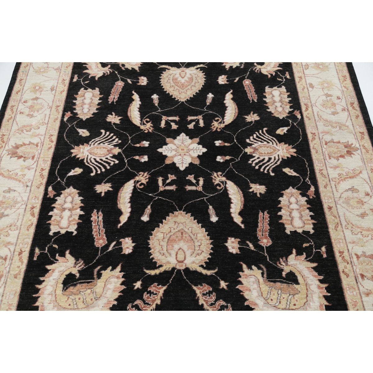Ziegler 5x6 Handmade Double Knotted Washable Wool Rug - Colorful