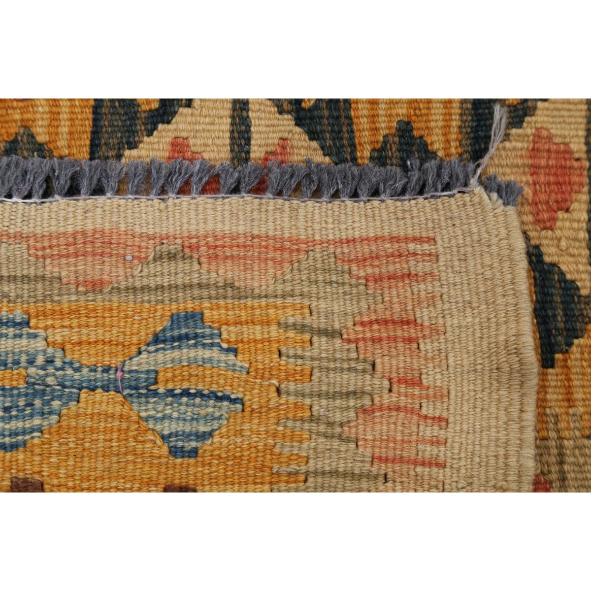 Maimana 3x10 Hand Woven Washable Wool Runner - Colorful