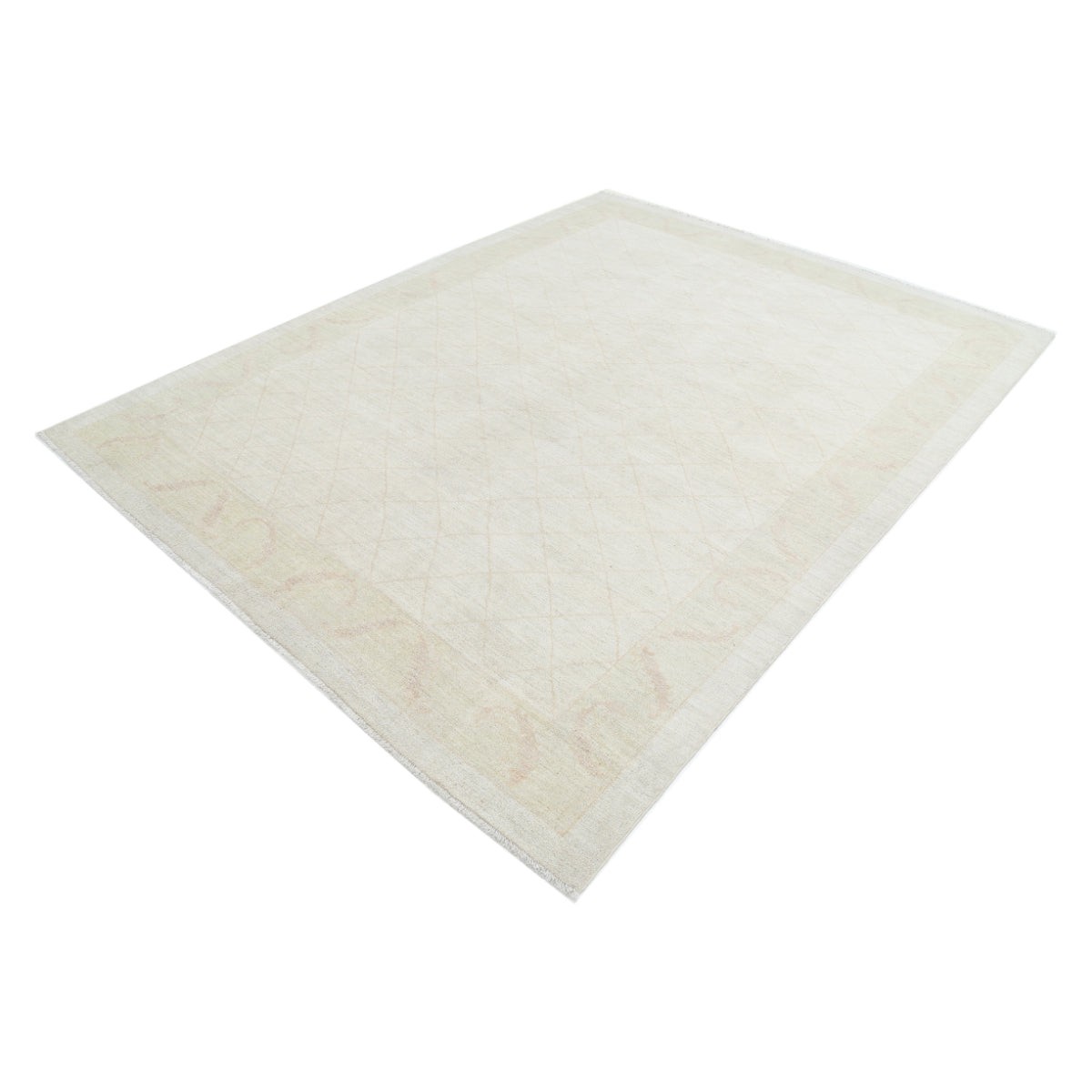 Modcar 7x9 Handmade Double Knotted Washable Wool Rug - Colorful