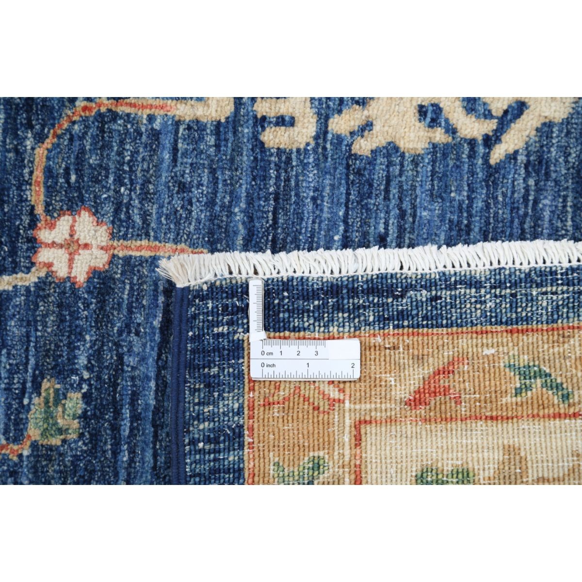 Ziegler 6x7 Handmade Double Knotted Washable Wool Rug - Colorful