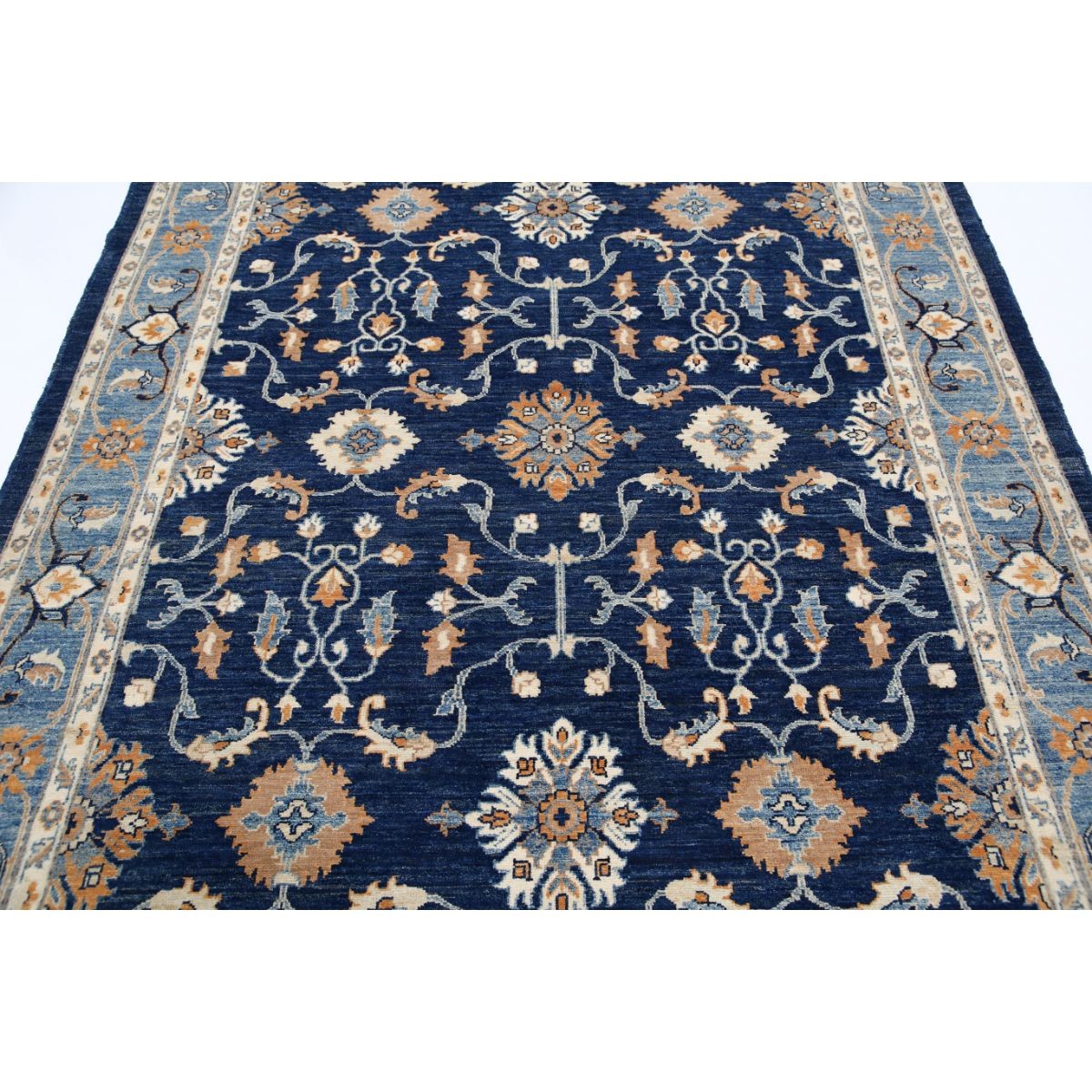 Ziegler 6x9 Handmade Double Knotted Washable Wool Rug - Colorful