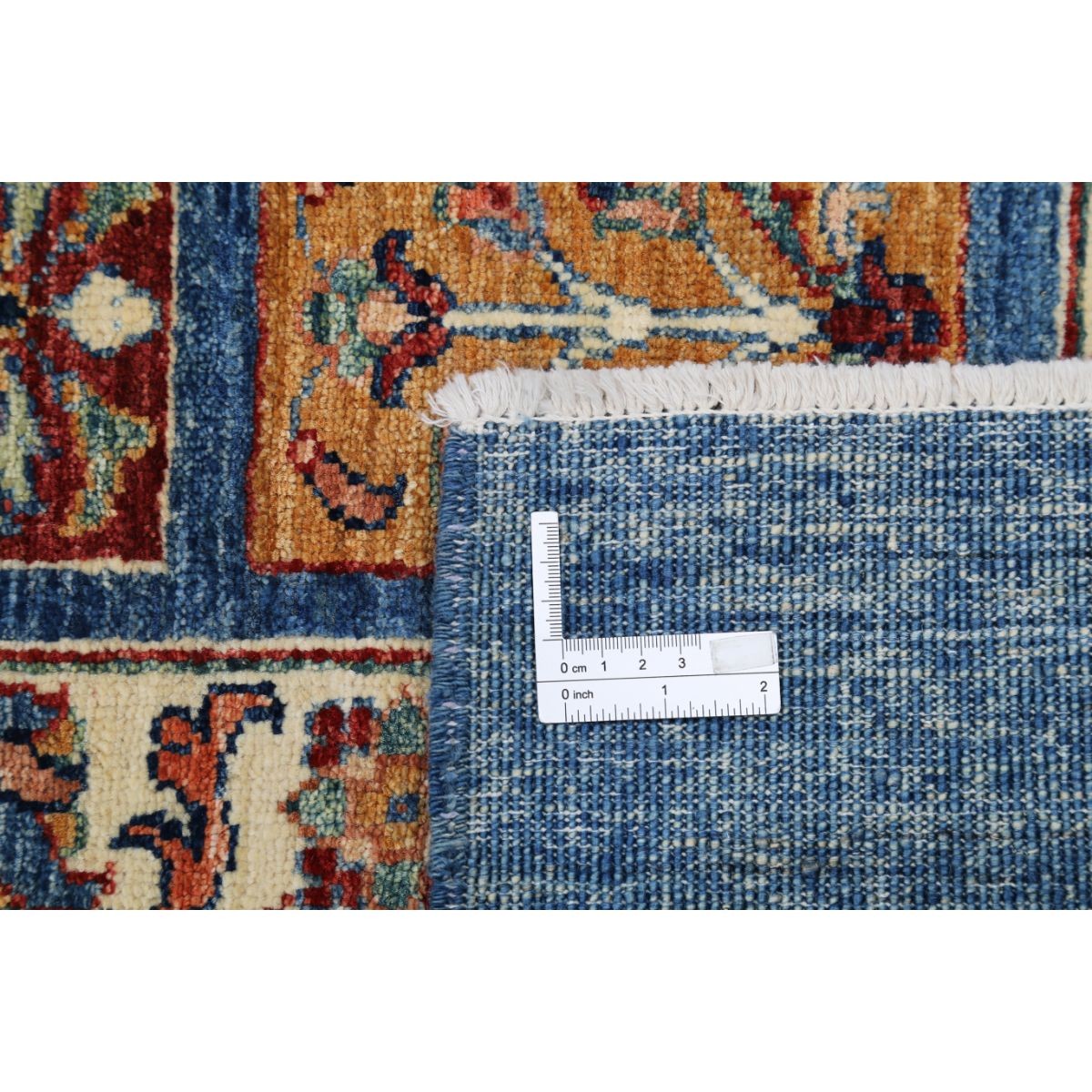 Bakhtiari 6x7 Handmade Double Knotted Washable Wool Rug - Colorful