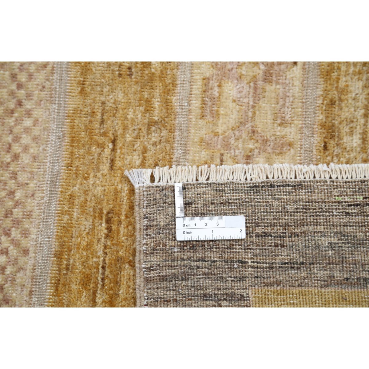Modcar 5x6 Handmade Double Knotted Washable Wool Rug - Colorful