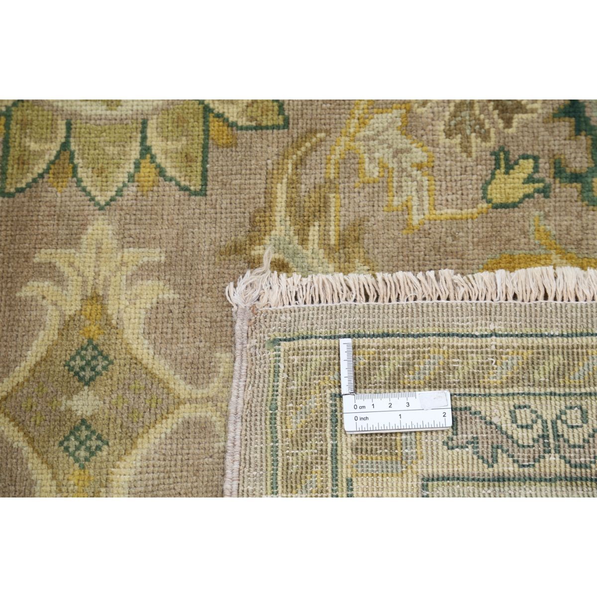 Ziegler 8x9 Handmade Double Knotted Washable Wool Rug - Colorful