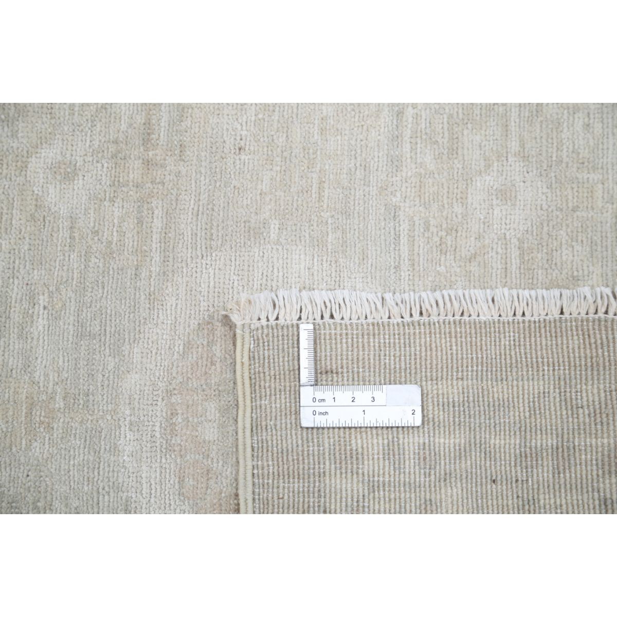 Serenity 4x10 Handmade Double Knotted Washable Wool Runner - Soft Hues