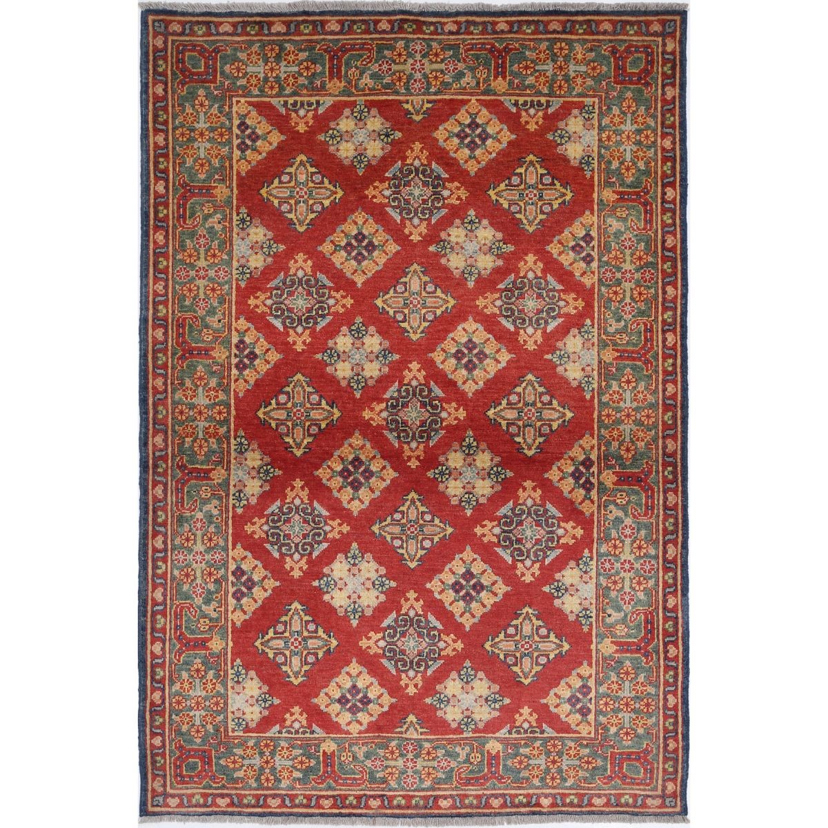 Revival 3' 11" X 5' 11" Wool Hand Knotted Rug