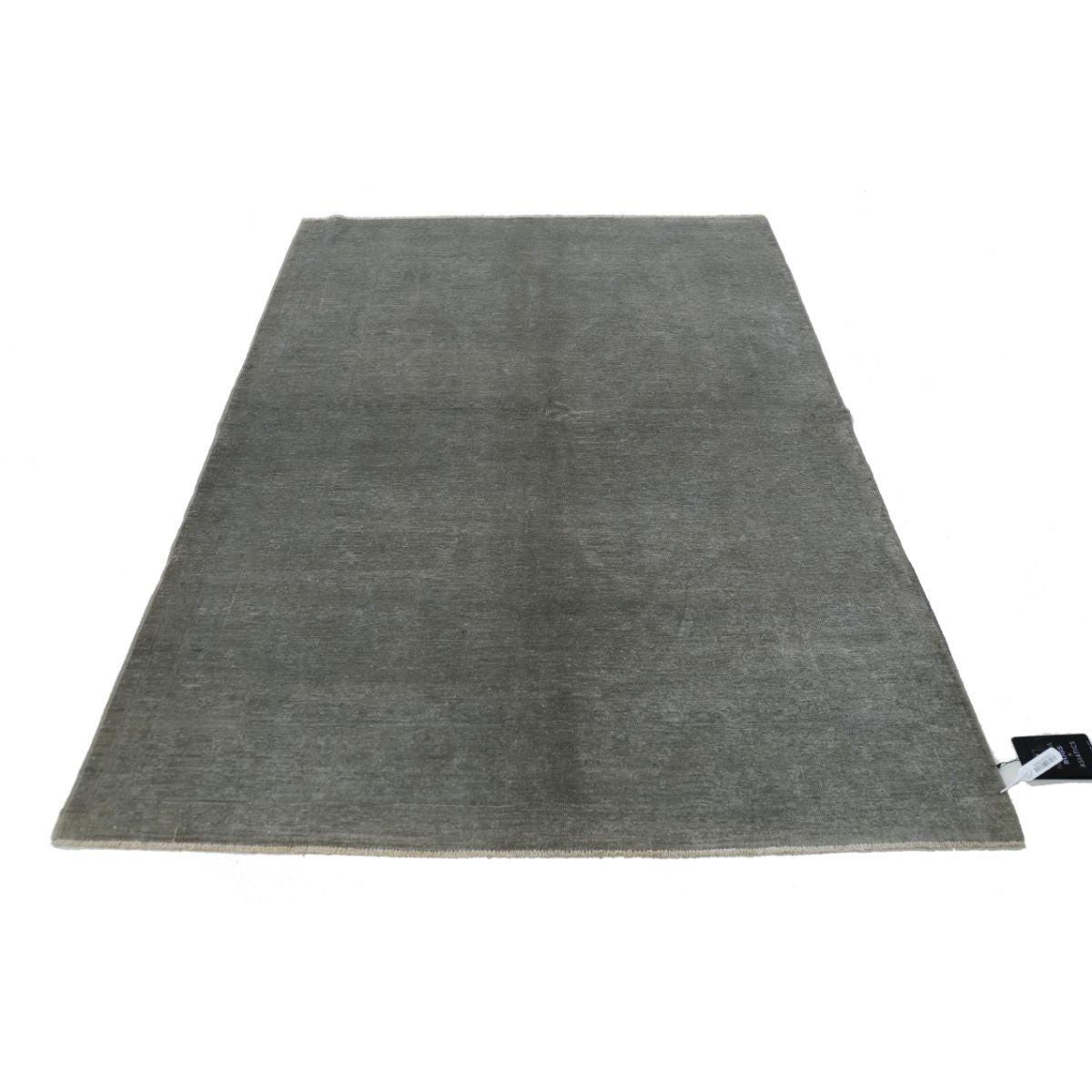 Overdye 5x7 Handmade Double Knotted Washable Wool Rug - Monochormatic