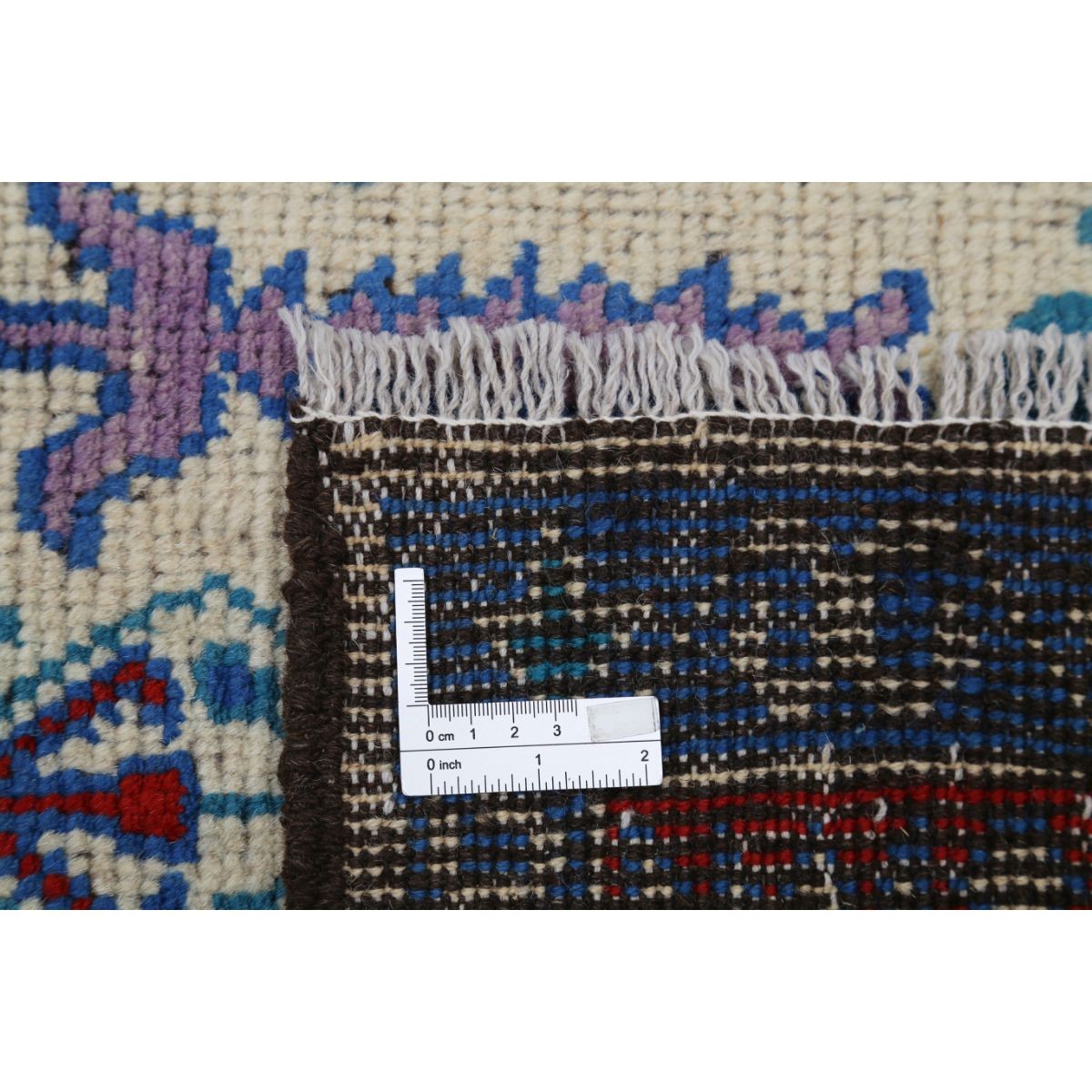 Revival 6x8 Handmade Double Knotted Washable Wool Rug - Colorful