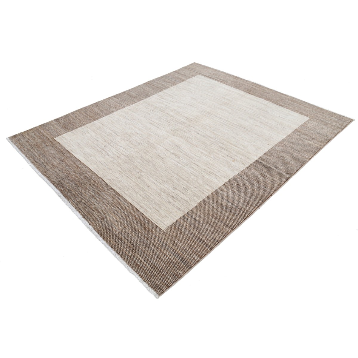 Modcar 6x7 Handmade Double Knotted Washable Wool Rug - Colorful