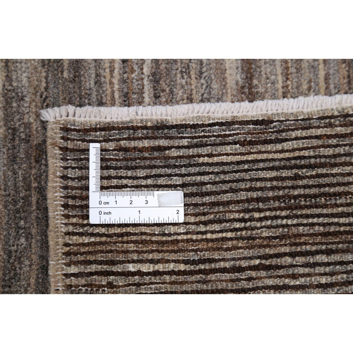 Modcar 3x8 Handmade Double Knotted Washable Wool Runner - Colorful