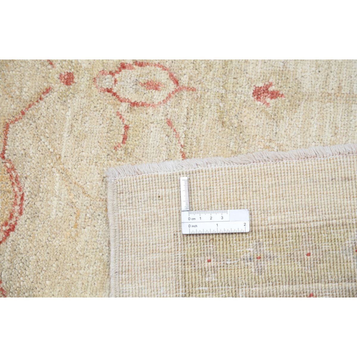 Ziegler 8x10 Handmade Double Knotted Washable Wool Rug - Soft Hues