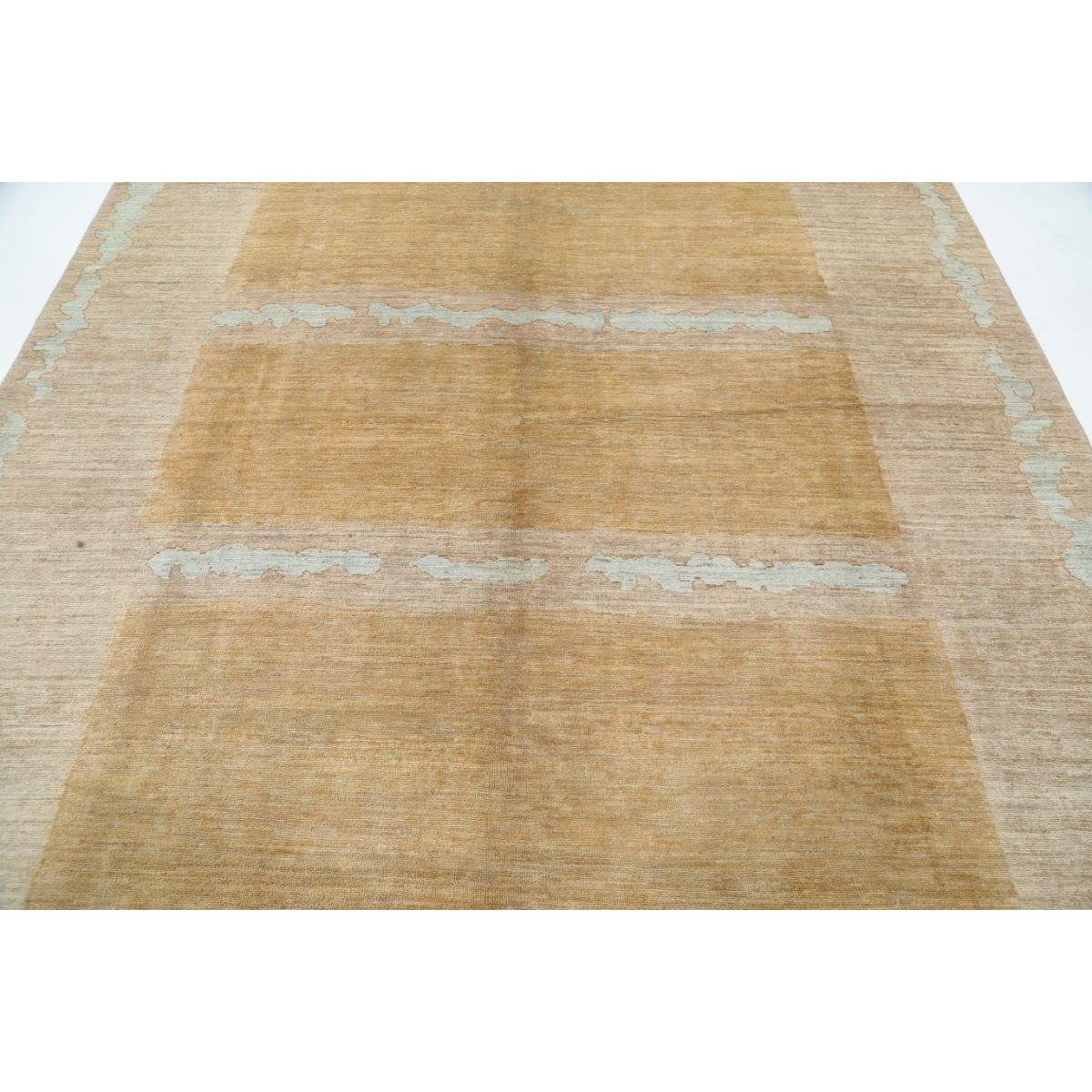 Modcar 8x9 Handmade Double Knotted Washable Wool Rug - Colorful