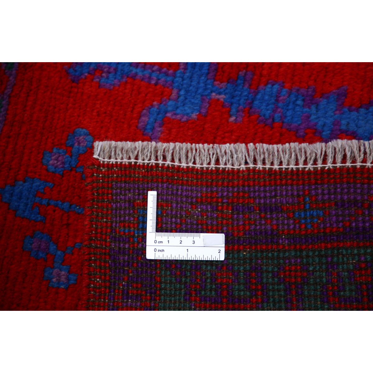Revival 6x8 Handmade Double Knotted Washable Wool Rug - Colorful