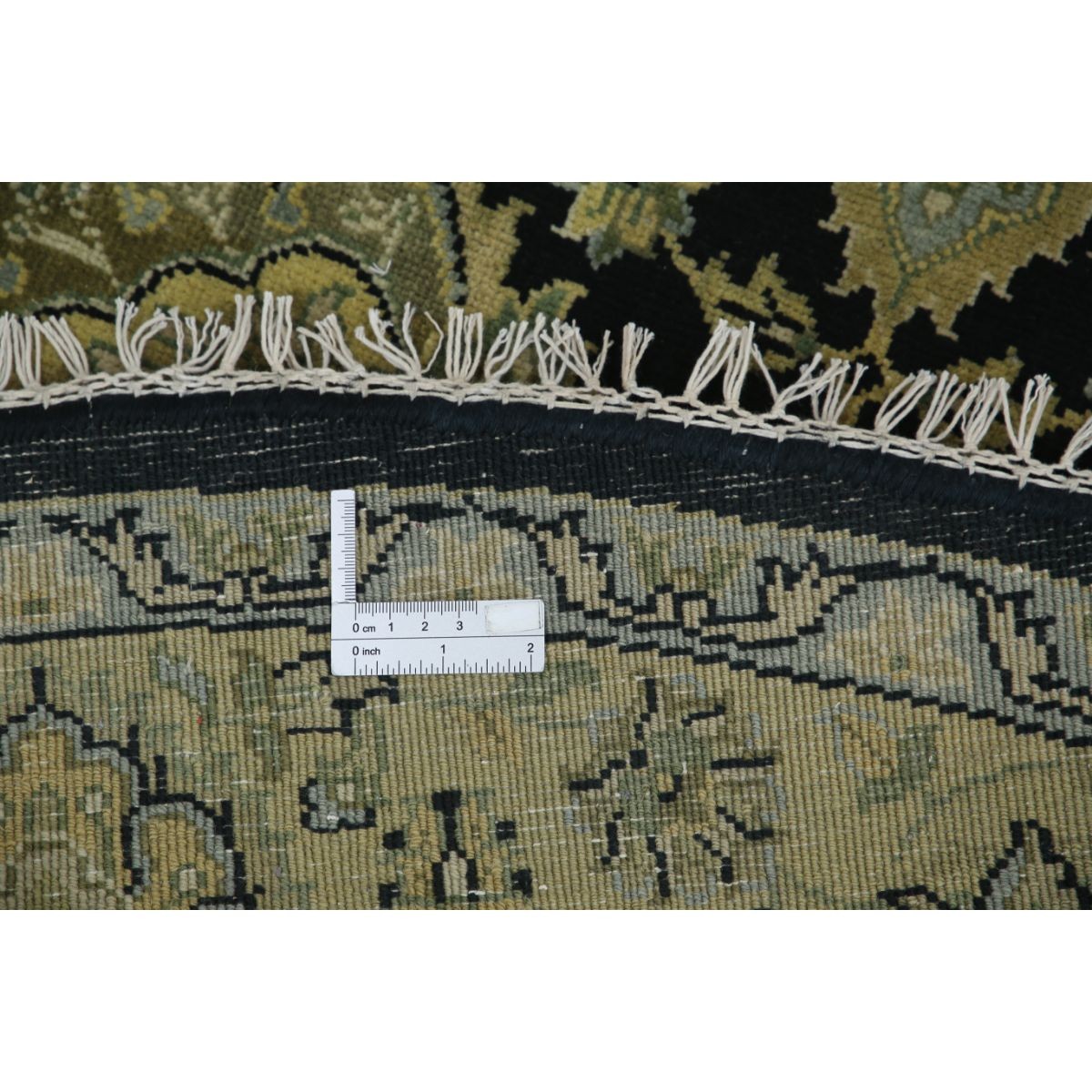 Ziegler 6x6 Handmade Double Knotted Washable Wool Round Rug - Colorful