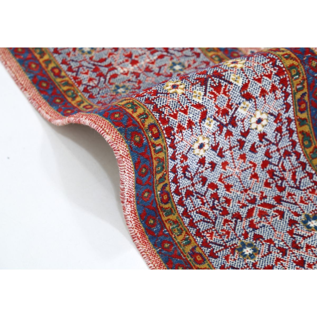 Gulshan 8x12 Machine-Made Washable Wool Rug - Colorful
