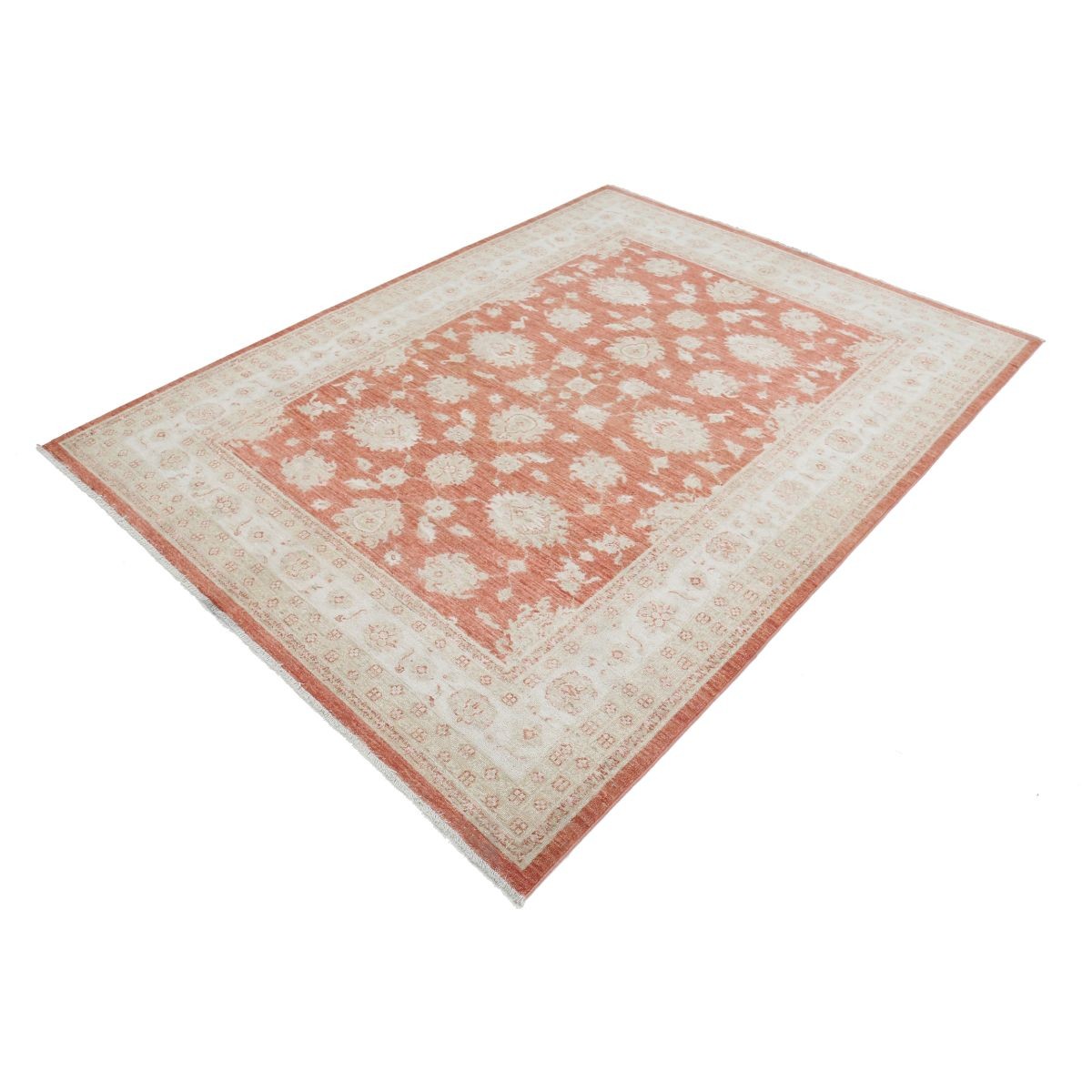 Ziegler 6x8 Handmade Double Knotted Washable Wool Rug - Colorful