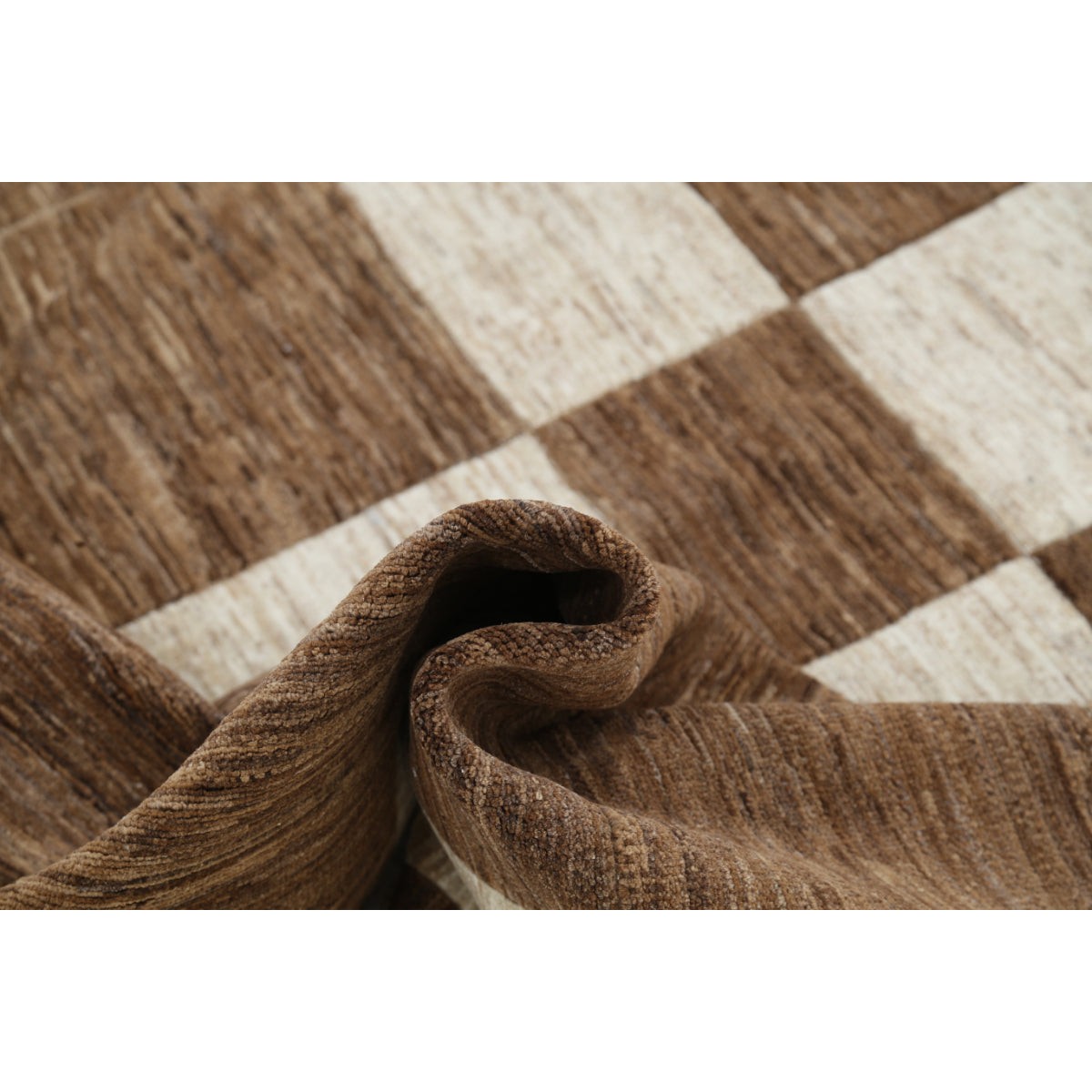 Modcar 6x8 Handmade Double Knotted Washable Wool Rug - Colorful