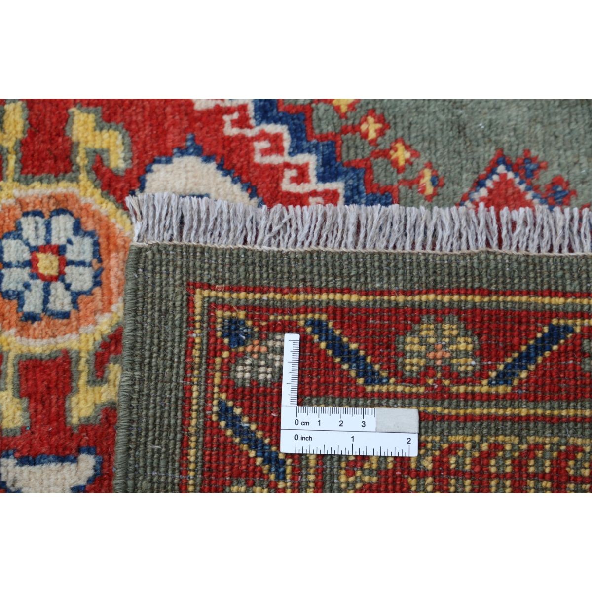 Revival 8x11 Handmade Double Knotted Washable Wool Rug - Colorful