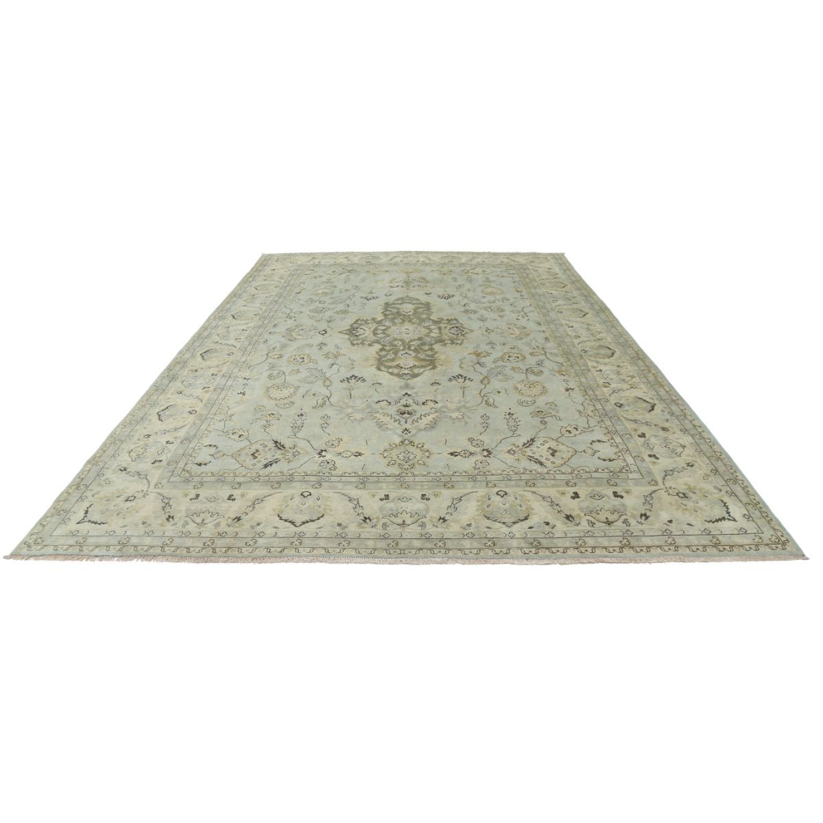 Ziegler 10x15 Handmade Double Knotted Washable Wool Rug - Colorful